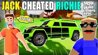 JACK CHEATED RICHIE IN SASTI GTA V | DUDE THEFT WARS | GAMEPLAY#49 | HS GAMING