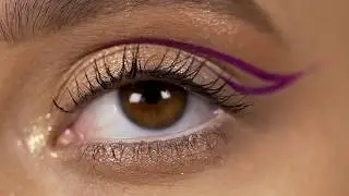 EYE MAKEUP | Graphic Eyeliner. NORVINA Electric Cake Liner