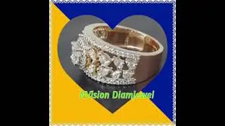 Rose Gold Round and Fancy Shapes Solitaire feel Engagement Ring
