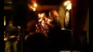 Boab on Karoke at Troqueer Arms