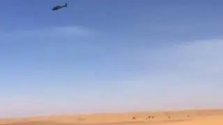 ALAT Gazelle Desert Fly-by