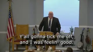 Tony Hutson: Y'all Gonna Tick Me Off, and I'll Preach Mad
