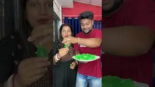 Wow green mango jelly 😍 | acha jo bologe 🫣🫣 #shorts #funnyvedios