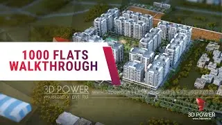 3D architecture | Walkthrough Of Best Township | My World @PrideGroupPrideVentures