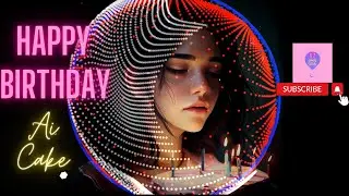 happy birthday song background music ai generate cake