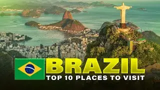 Top 10 Tourist Destinations in Brazil 2024 || Brazil Travel Guide || Wheels Up Foodie