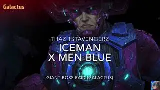 [GBR] Iceman X men blue vs Galactus