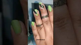 Leaf nailart 💅 🍃 #nailstaraura