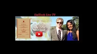 Meera Menon weds Paul Gleason - Tara Arts Vijay Menon Daughter Wedding - UniTechTV