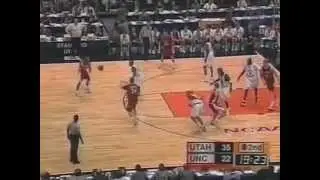 Rick Majerus - Motion Offense vs  North Carolina Final Four
