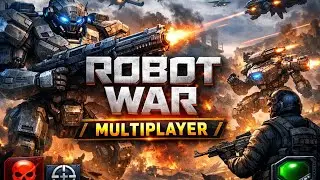 &ldquo;Robot War Multiplayer &ndash; Machines Took Over the Battlefield 🤖🔥&rdquo;