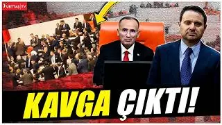 Akın G&uuml;rlek meclise geldi, ortalık karıştı! TBMM'de gergin anlar!