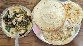 Three types of set dosa with Super special peanut coconut chutney 👌🏻😋 |onion, butter, karam| #shorts