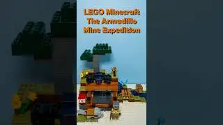 LEGO Minecraft 21269 - The Armadillo Mine Expedition - Speed Build #lego #stopmotion