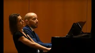 Klavierkonzert vierh&auml;ndig, Christine Grecu und Roberto Fabris