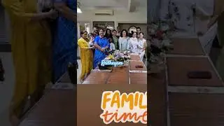 family time 🥳 #shorts #supremestar & #family #watsappstatus #shortsvideo #varalakshmisarathkumar