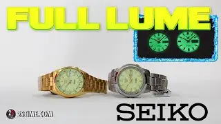 SEIKO 5 Series FULL LUME  | SNKK19J1 & SNK578J1 Japan Made