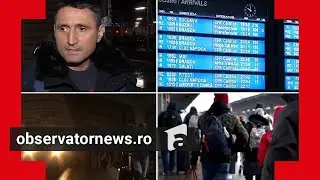 Trenuri CFR, blocate ore &icirc;n șir l&acirc;ngă București, după tăierea unui cablu de semnalizare