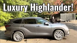 Why Buy 2024 Toyota Highlander Platinum? Key Features Inside & Out!