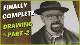Finally complete || Drawing Part-2 || Walter White 