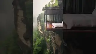 Mountain Room with rain #niceview #rain #landscape #relaxing