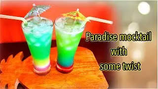How to make a paradise mocktail |Refreshing drink |Summer  drink | Indian aromas |
