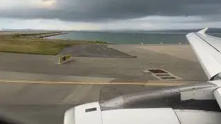 Lufthansa takeoff from Nice Airport | A321 departure to Frankfurt