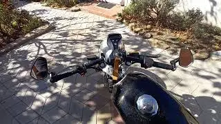 cafe racer из мопеда альфа