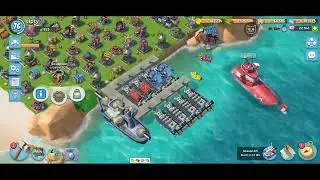 LIVE Boom Beach Gunboat Mega Crab Stage 180-200