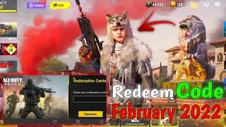 CODM Redeem Code 2022 | Redemption Code COD Mobile | CODM Codes