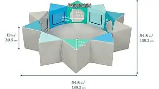 ECR4Kids SoftZone Wall of Mirrors Review: A Safe, Fun Play Area for Your Baby&rsquo;s Growth.