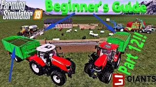 Farming Simulator 19! Beginner's Guide Part 12! How To Manage Your Sheep!