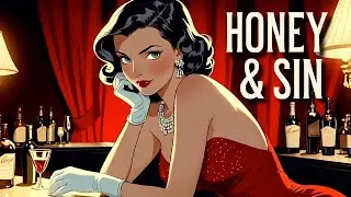 Honey & Sin &ldquo;Velvet Knives&rdquo; | Vintage Jazz Lounge Music | Sensual Noir Jazz | Slow Burn Chill Vibes
