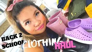 BACK TO SCHOOL CLOTHING HAUL#TODDLEREDITION