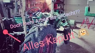 Deutz D 40.  Erste Arbeiten beginnen