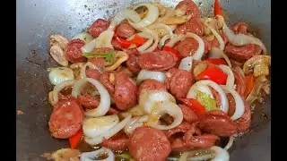 SIMPLE SAUSAGES RECIPE FOR BREAKFAST/ KABAYAN KITCHENS CHANNEL/QUICK AND EASY RECIPE