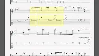 Metallica   King Nothing Kirk guitar tablature