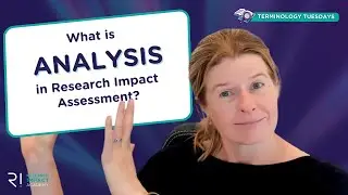 What is Analysis in Research Impact Assessment?