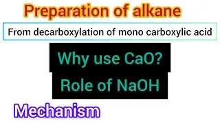 Decarboxylation of mono carboxylic acid