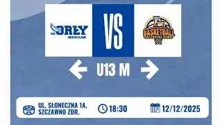 U13 - 2025-12-12  - MKS Basket Szczawno Zdrój -  Akademia Koszykówki Orły Wrocław - DZKosz