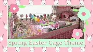 Spring Easter Guinea Pig Cage Tour 2016