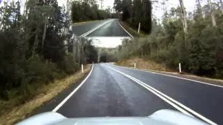 Great driving roads - Deloraine to Longford TASMANIA Australia