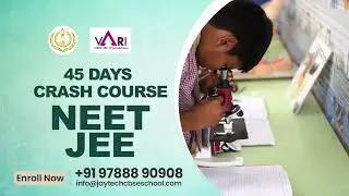 NEET-JEE | Crash Course | Integrated Program | Jay Tech International School |