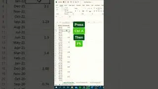 Power Trick to Hide Blank Cell #shortsfeed #viral