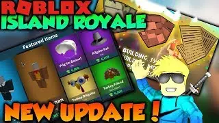 ROBLOX ISLAND ROYALE UPDATE (IMPROVED BUILDING, NEW CODE + MORE)