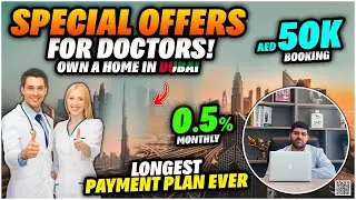 Book Your Apartment in AED 50,000 Only | Doctor Offer | Dubai Real Estate 2025 | Post Handover Plan