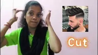 DEAF : Learn How to Sign the Word Cut (On Boy ,She )...@Deaf_videos 