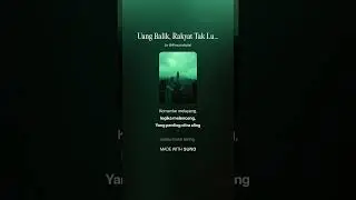 Uang Balik, Rakyat Tak Lupa (Rap, Versi 2)
