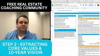 Step 2: Life Operating System - Extracting Core Values & 10 Year Vision