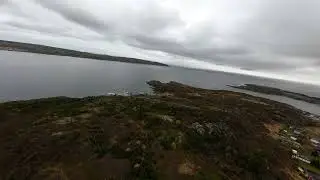 Drone Flight Partridge Cove St.Anthony On Newfoundland's Northern Peninsula